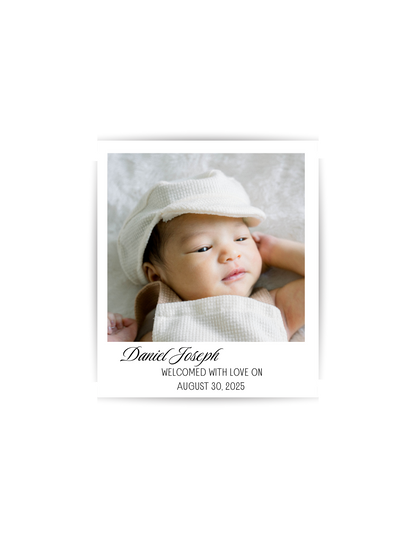 Baby Announcement Magnets
