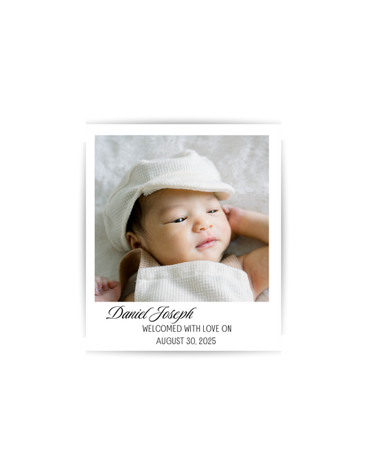 Baby Announcement Magnets
