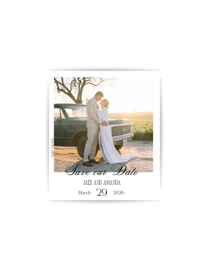 Save The Date Magnets