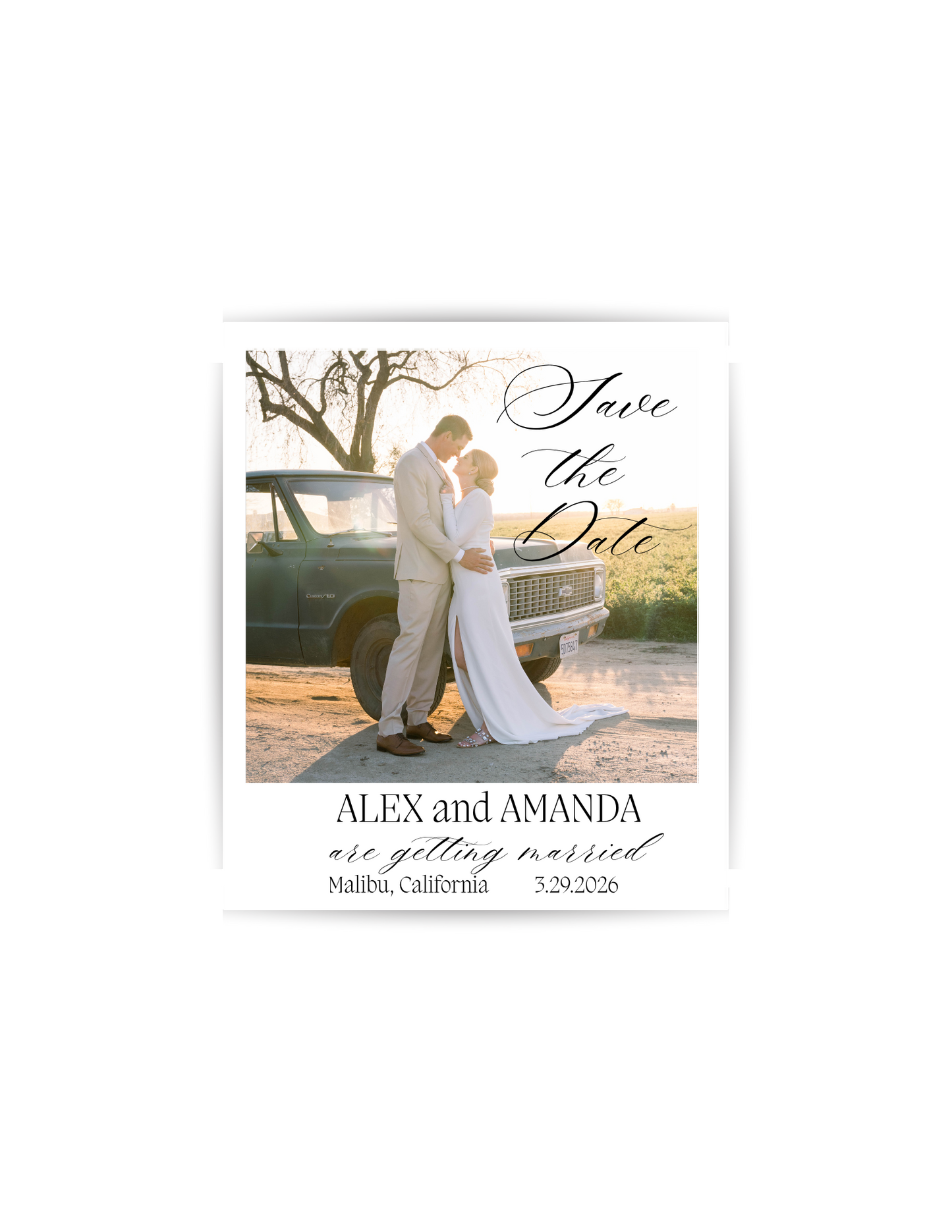 Save The Date Magnets