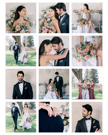 EverCling Mini Photo Magnets (12 sets)