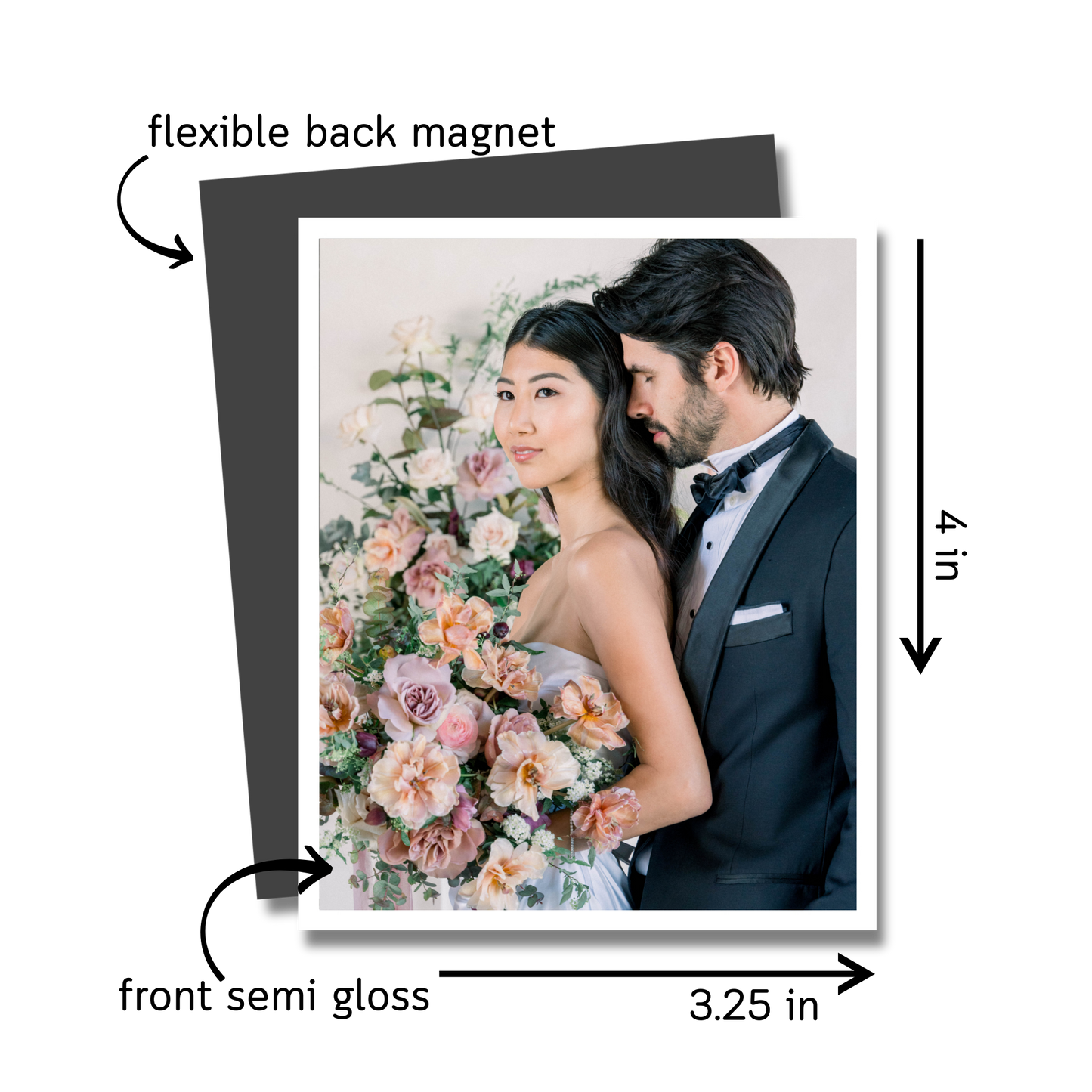 EverCling Large Photo Magnets (12 sets)